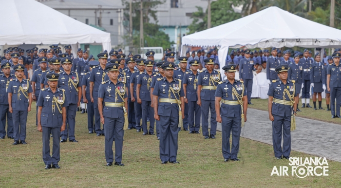 SLAF FALLEN WAR HEROES HONOURED AT THE WAR HEROES MONUMENT SLAF TRADE TRAINING SCHOOL, EKALA